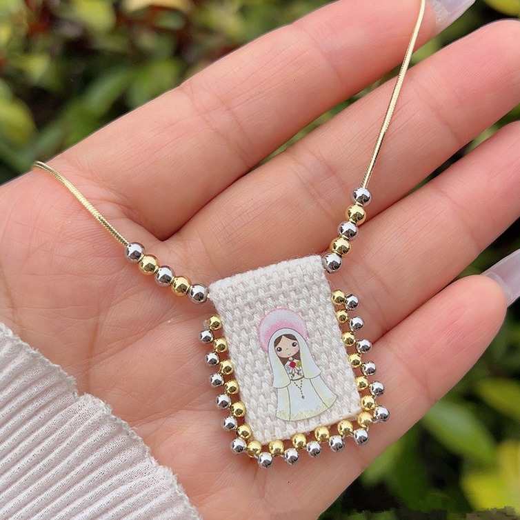 Cartoon Divine Figure Necklace