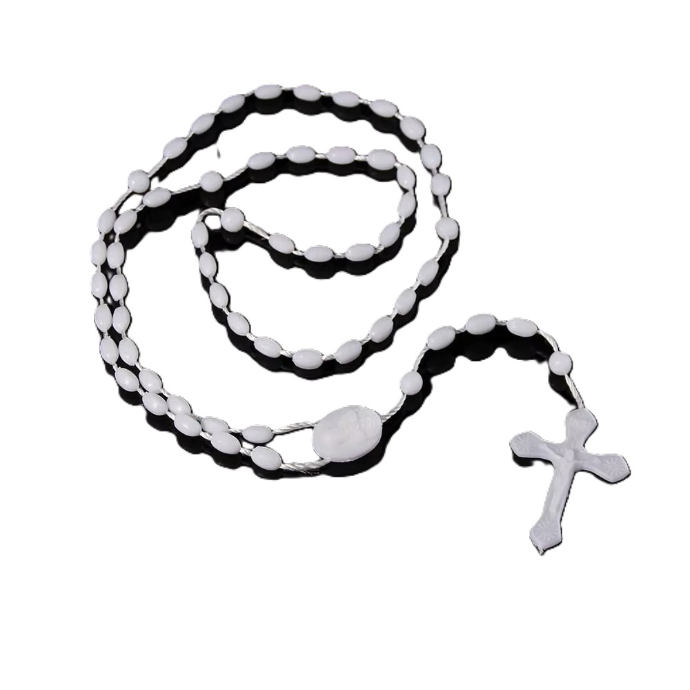 String Rosary - White
