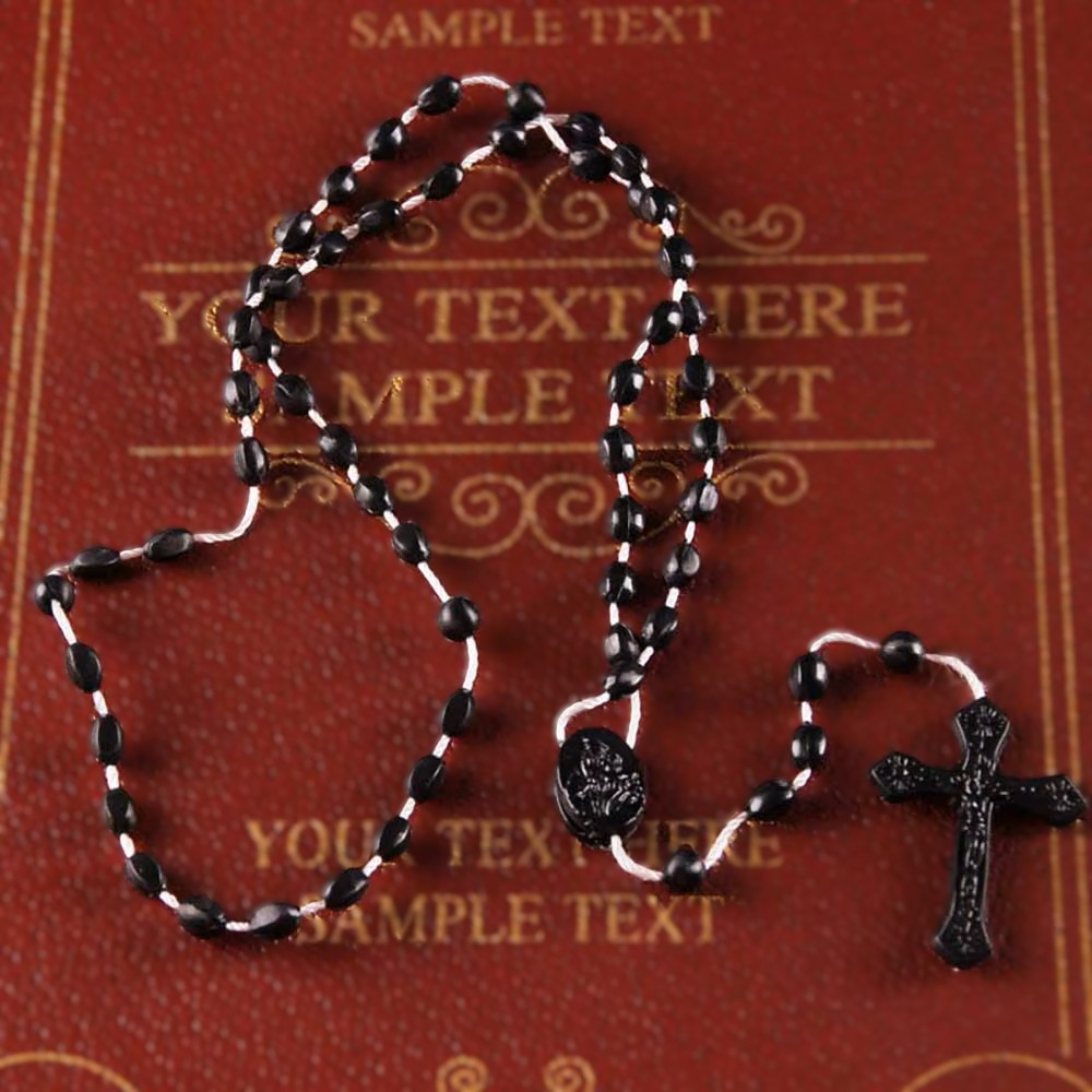 String Rosary – Black