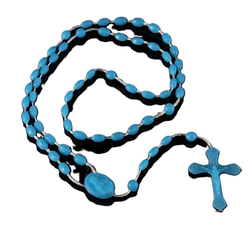 String Rosary – Light Blue