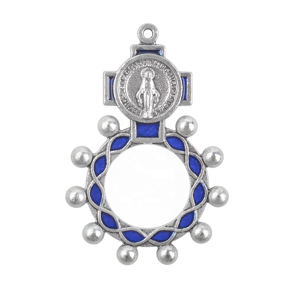 Our Lady of Grace Rosary Ring