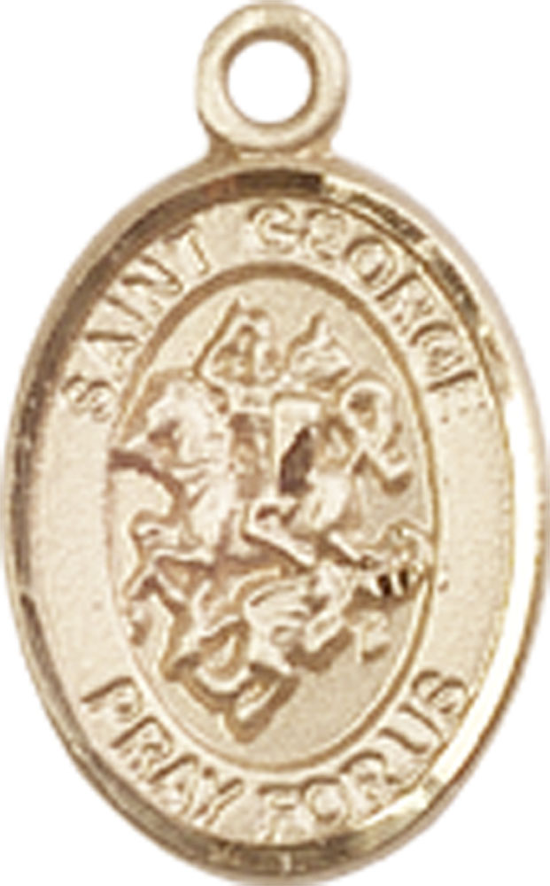 14kt Gold Filled Saint George Medal