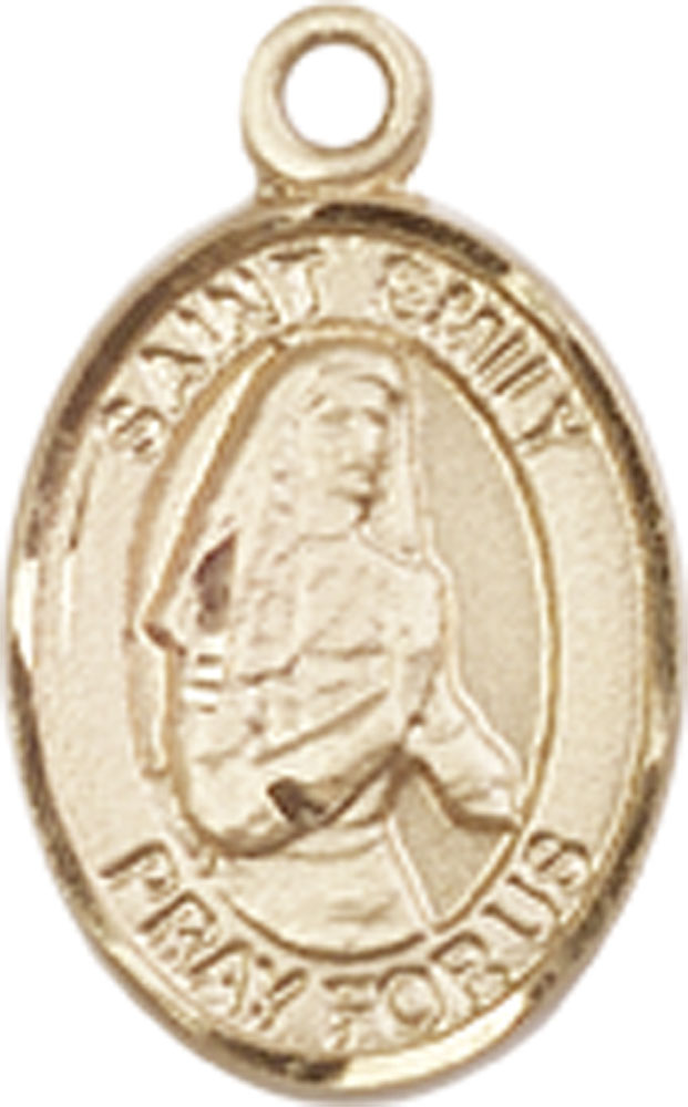 14kt Gold Filled Saint Emily de Vialar Medal