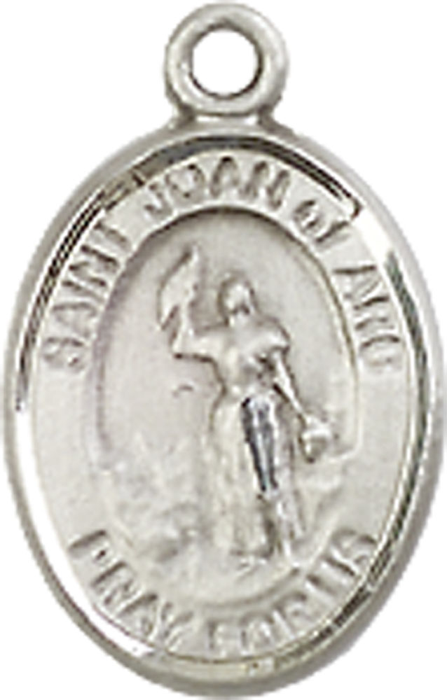Sterling Silver Saint Joan of Arc Medal