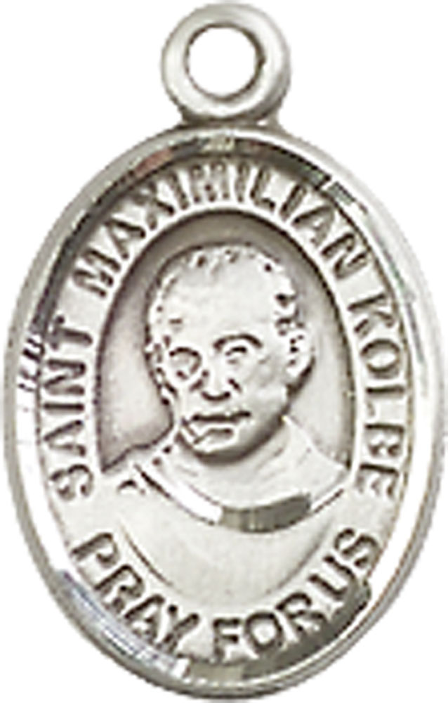 Sterling Silver Saint Maximilian Kolbe Medal
