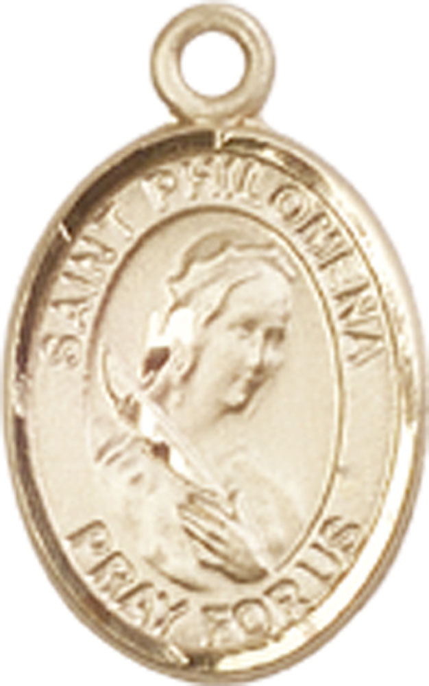14kt Gold Filled Saint Philomena Medal