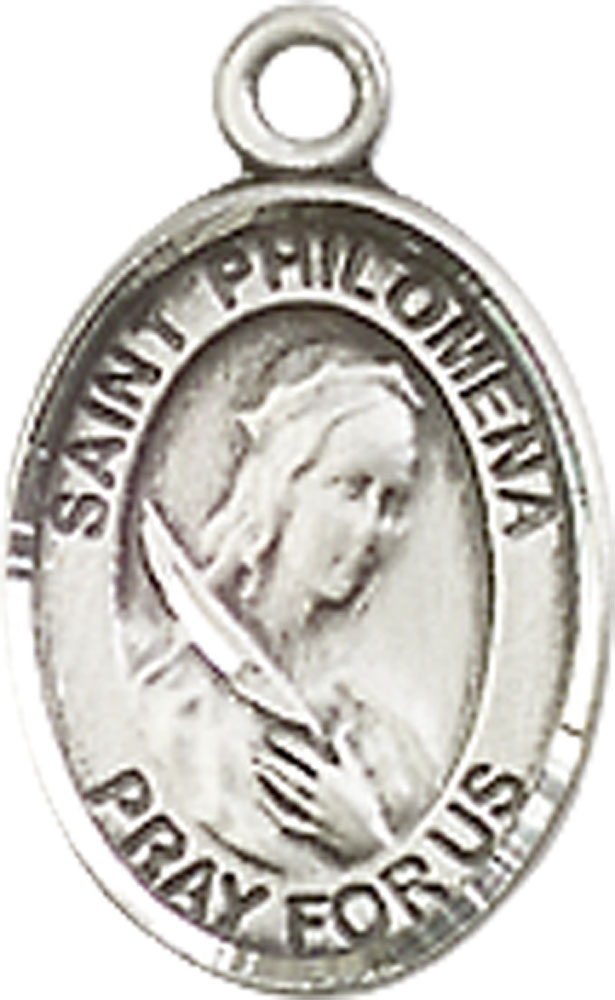 Sterling Silver Saint Philomena Medal