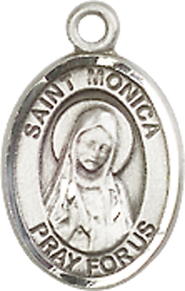 Sterling Silver Saint Monica Medal