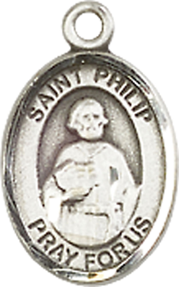 Sterling Silver Saint Philip the Apostle Medal