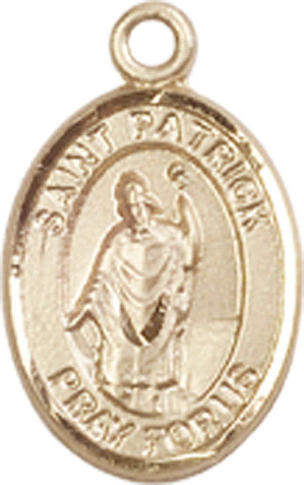 14kt Gold Filled Saint Patrick Medal