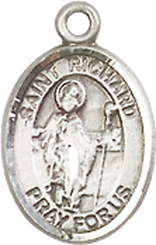 Sterling Silver Saint Richard Medal