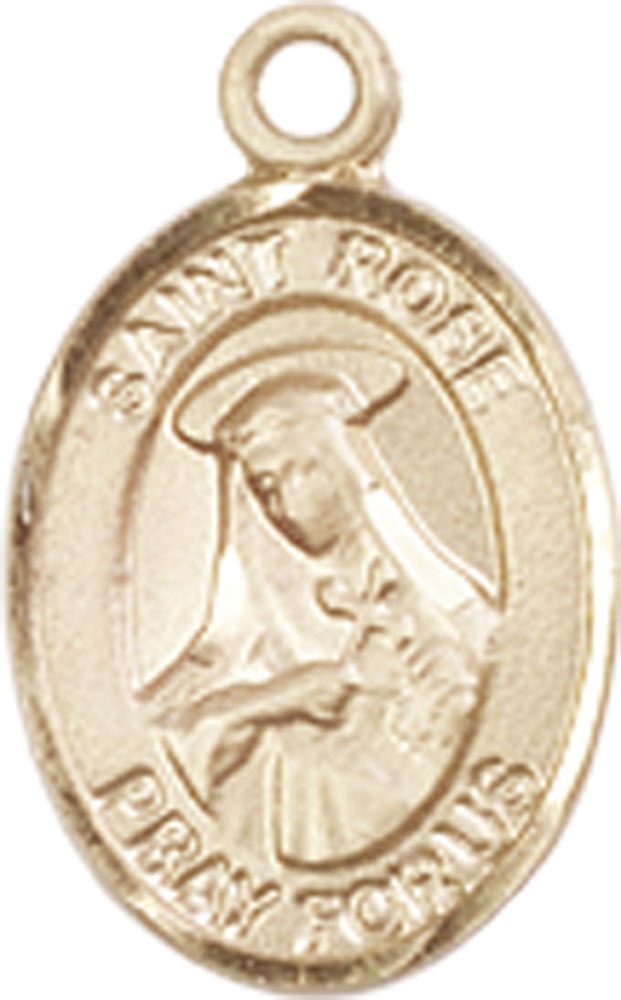 14kt Gold Filled Saint Rose of Lima Medal