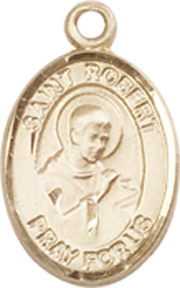 14kt Gold Filled Saint Robert Bellarmine Medal