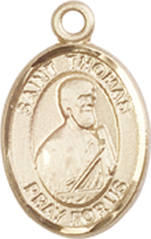 14kt Gold Filled Saint Thomas the Apostle Medal