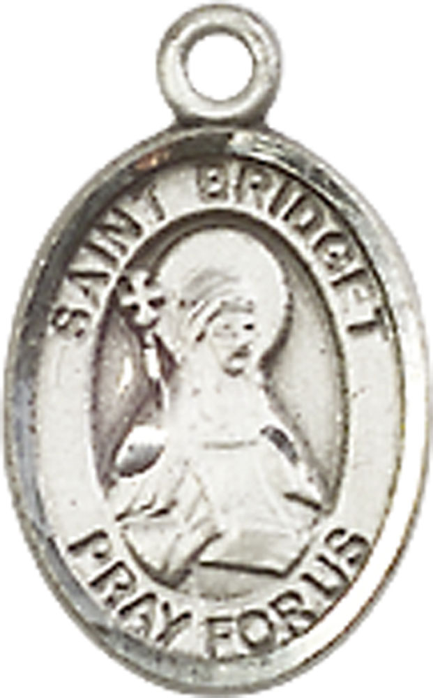 Sterling Silver Saint Bridget of Sweden Medal