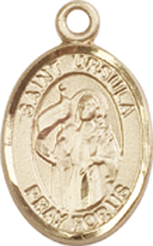 14kt Gold Filled Saint Ursula Medal