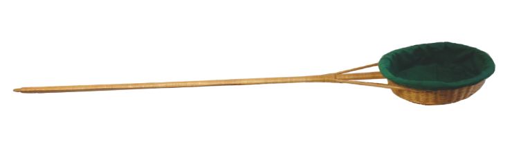 Round Collection Basket With Handle (42”) 4” Depth