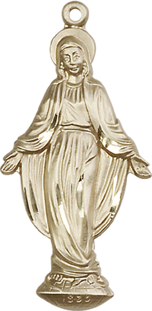 14kt Gold Miraculous Medal