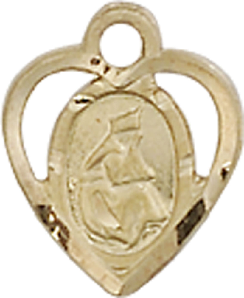 14kt Gold Our Lady of la Salette Medal