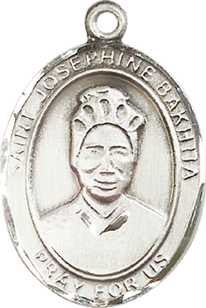 Sterling Silver Saint Josephine Bakhita Medal
