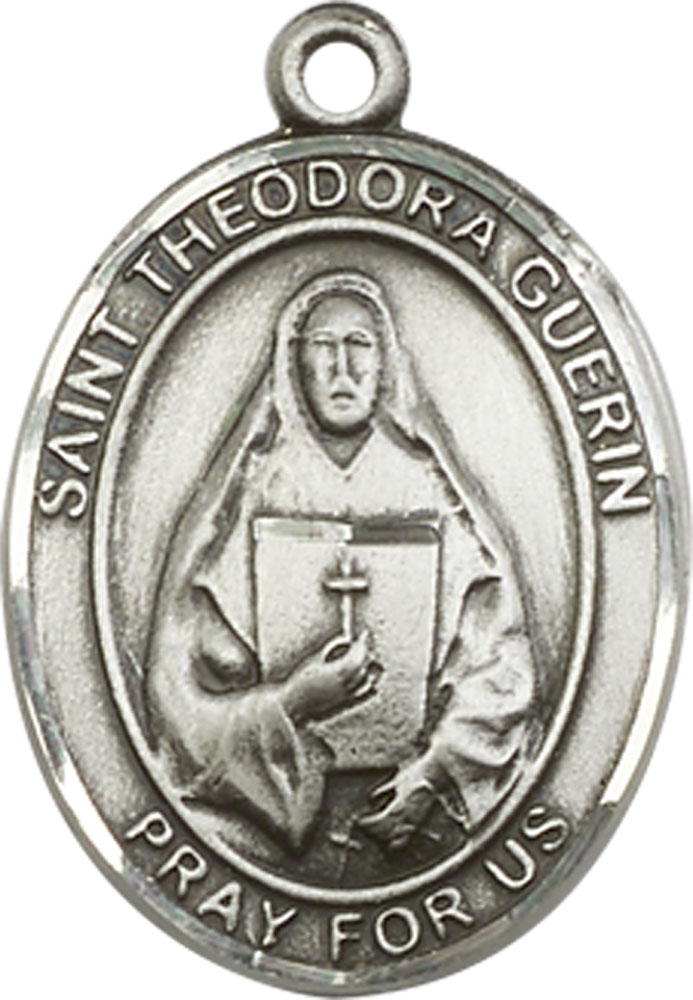Sterling Silver Saint Theodora Medal