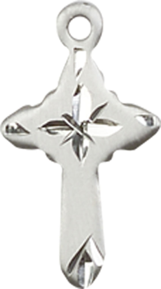 Sterling Silver Cross Medal
