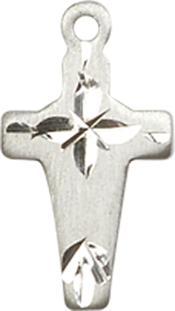 Sterling Silver Cross Medal