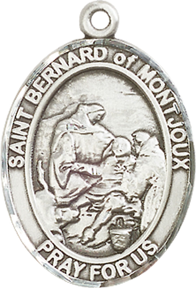 Sterling Silver Saint Bernard of Montjoux Medal