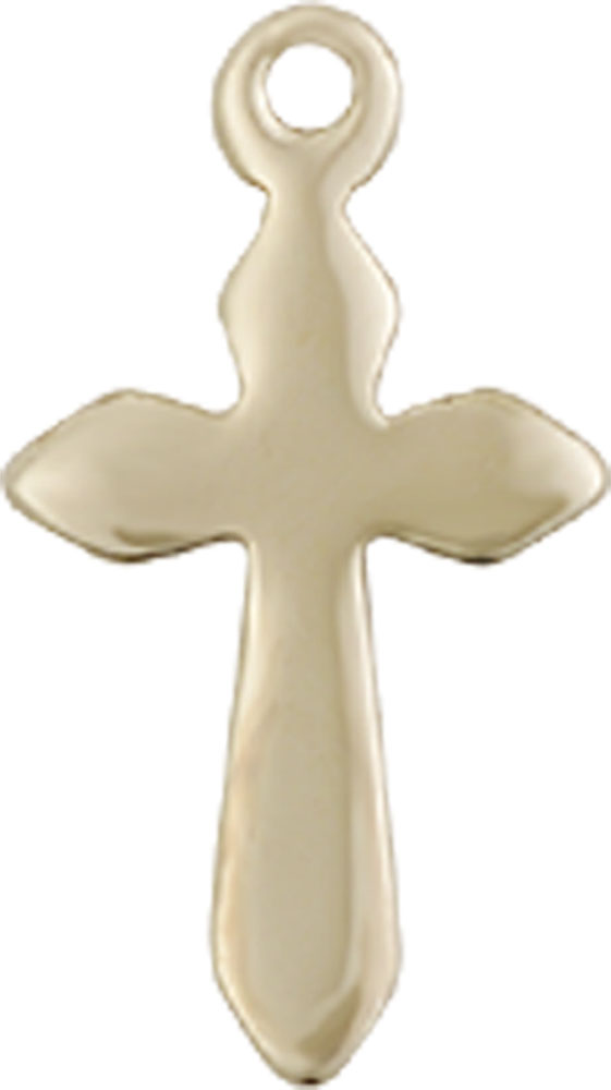 14kt Gold Filled Cross Medal