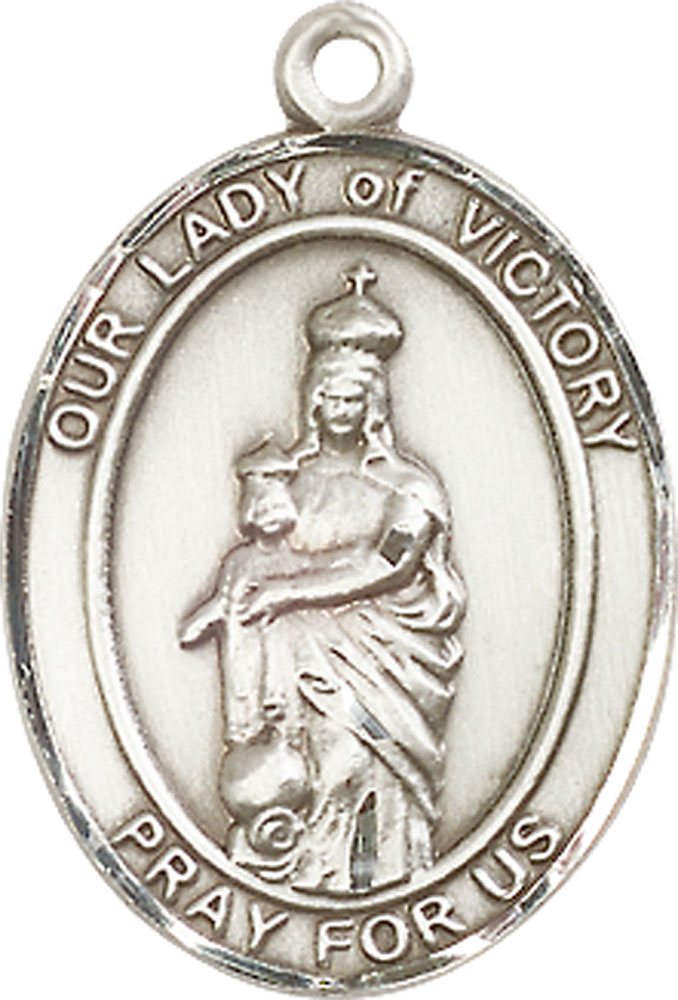 Sterling Silver Our Lady of Victory Medal