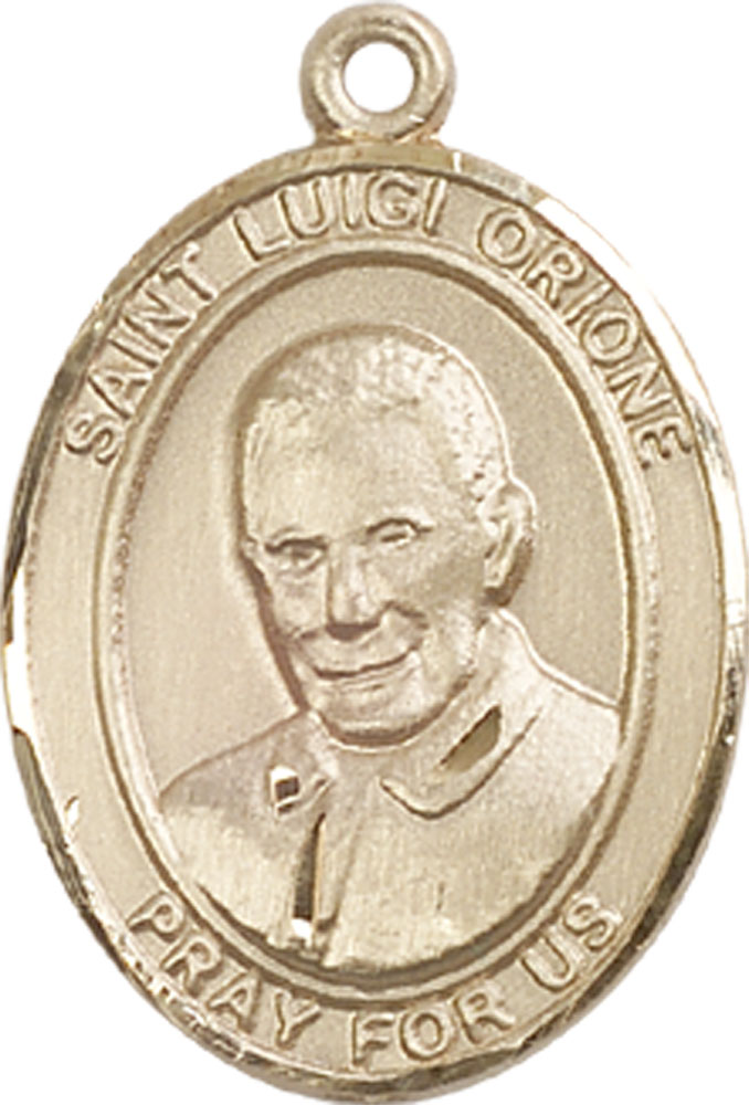 14kt Gold Filled Saint Luigi Orione Medal