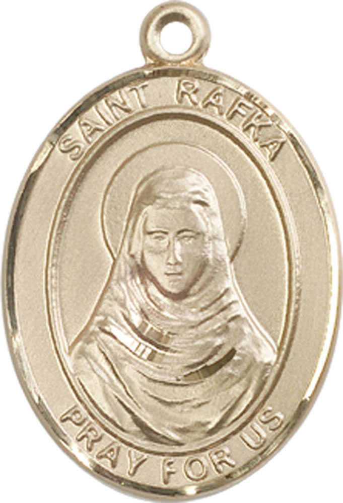 14kt Gold Filled Saint Rafka Medal