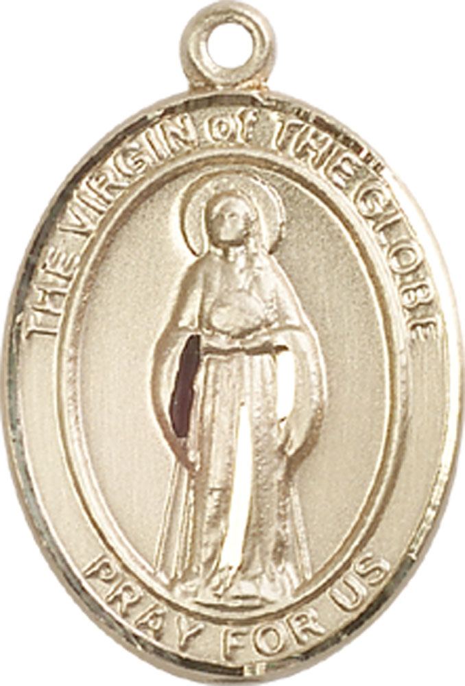 14kt Gold Filled Virgin of the Globe Medal