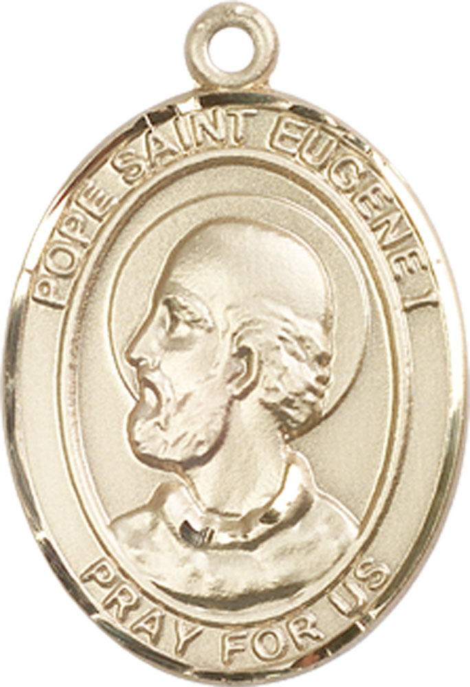 14kt Gold Filled Pope St Eugene I Medal