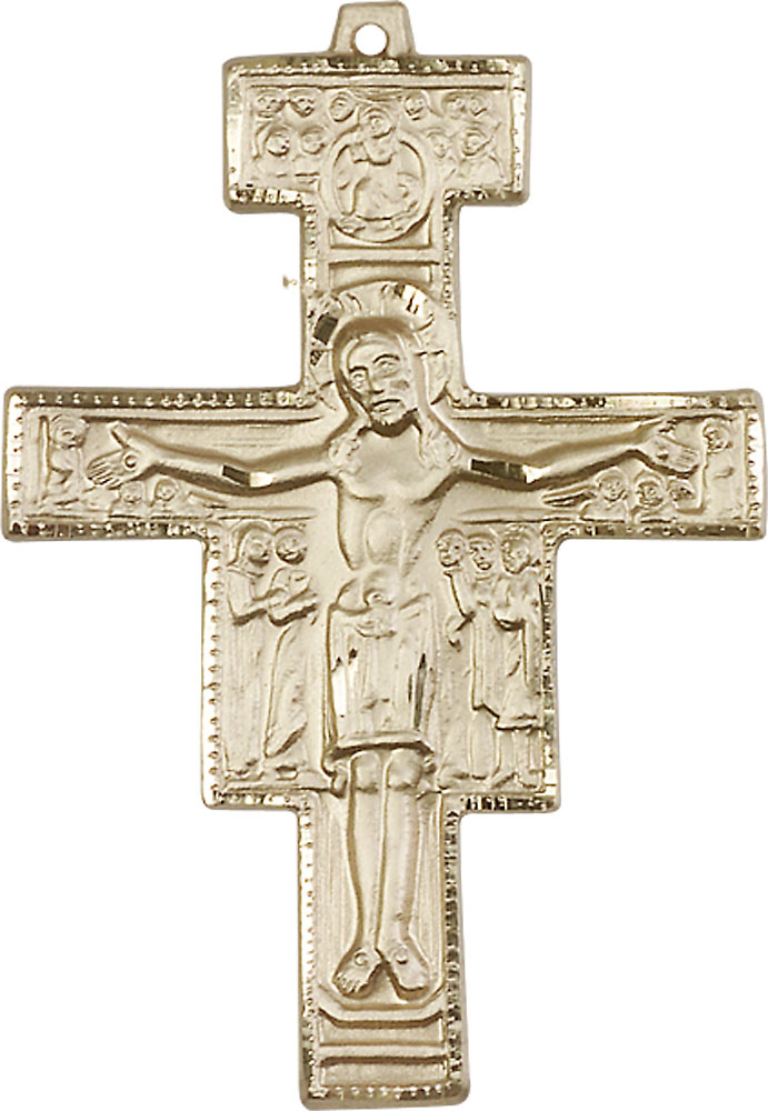 14kt Gold San Damiano Medal