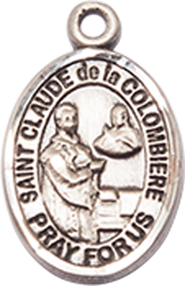 Sterling Silver Saint Claude de la Colombiere Medal