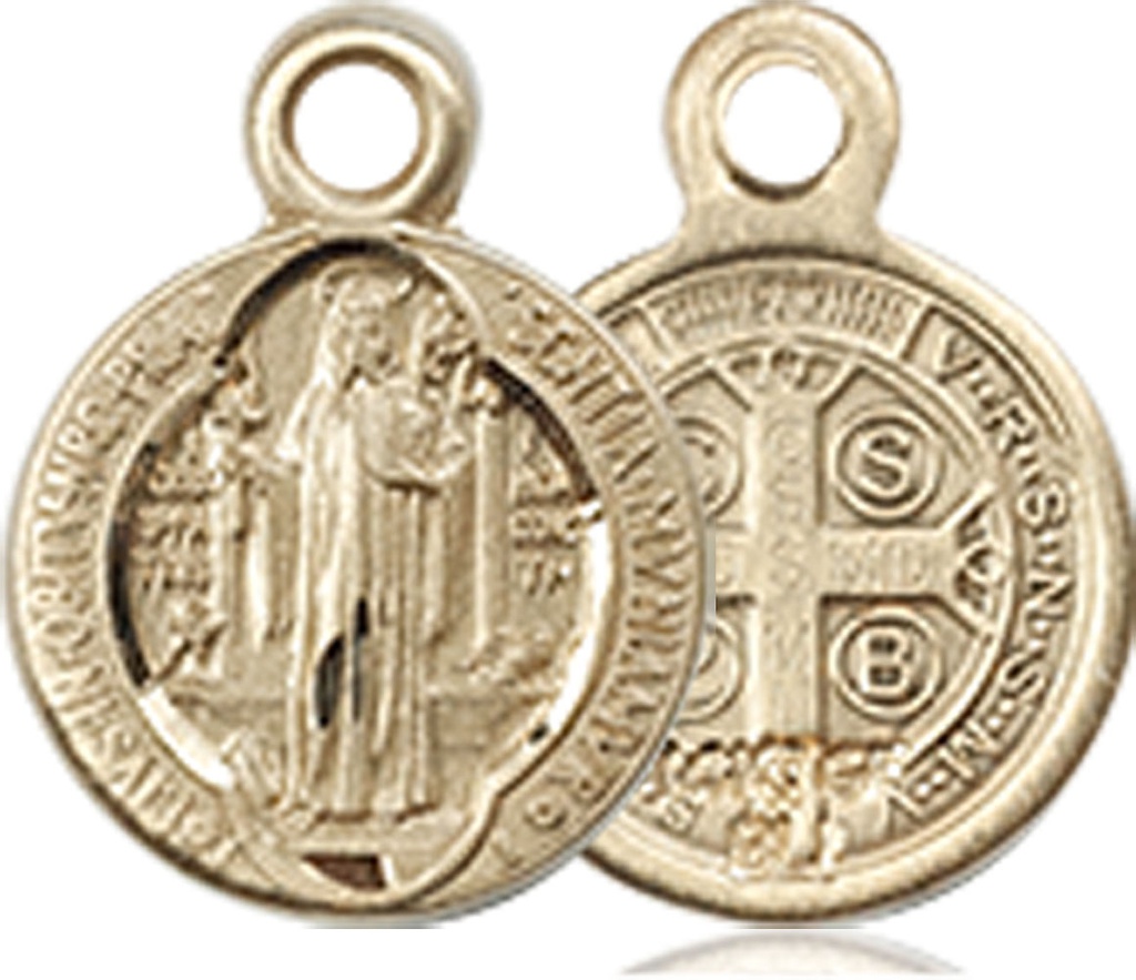 14kt Gold Filled Saint Benedict Medal