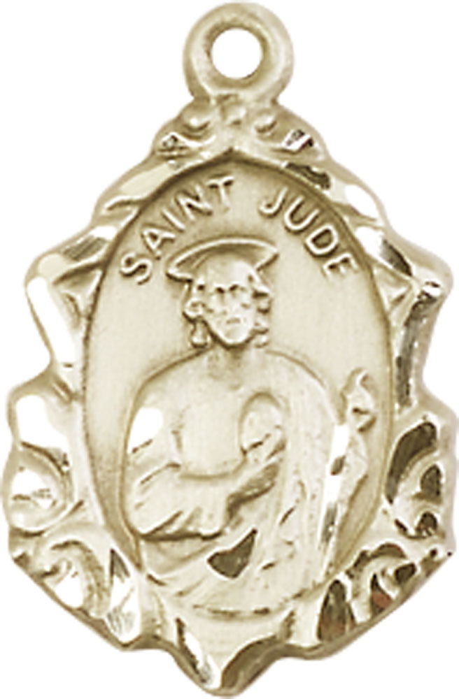 14kt Gold Filled Saint Jude Medal