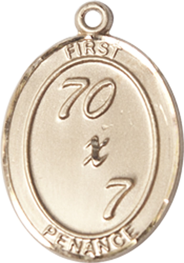 14kt Gold Filled First Penance Medal