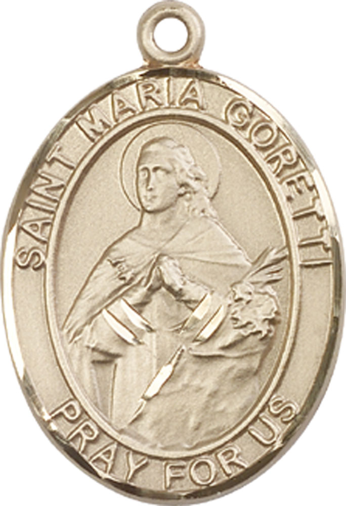 14kt Gold Filled Saint Maria Goretti Medal