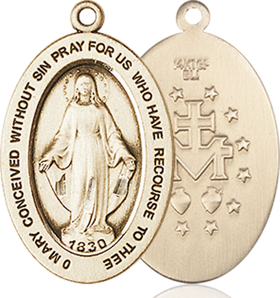 14kt Gold Filled Miraculous Medal