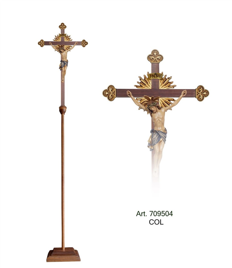 Processional Crucifix - Cimabue - Color