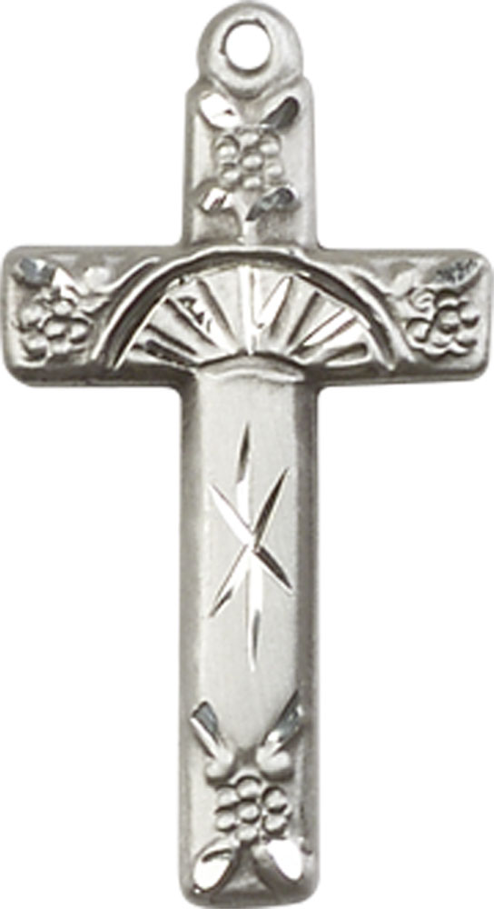 Sterling Silver Cross Medal