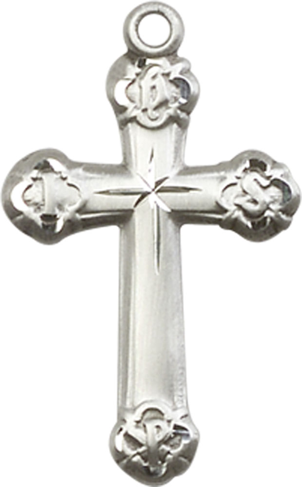 Sterling Silver Cross Medal