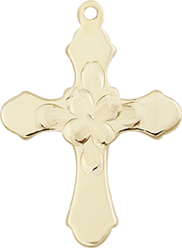 14kt Gold Filled Cross Medal