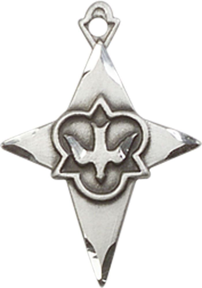 Sterling Silver Cross Medal