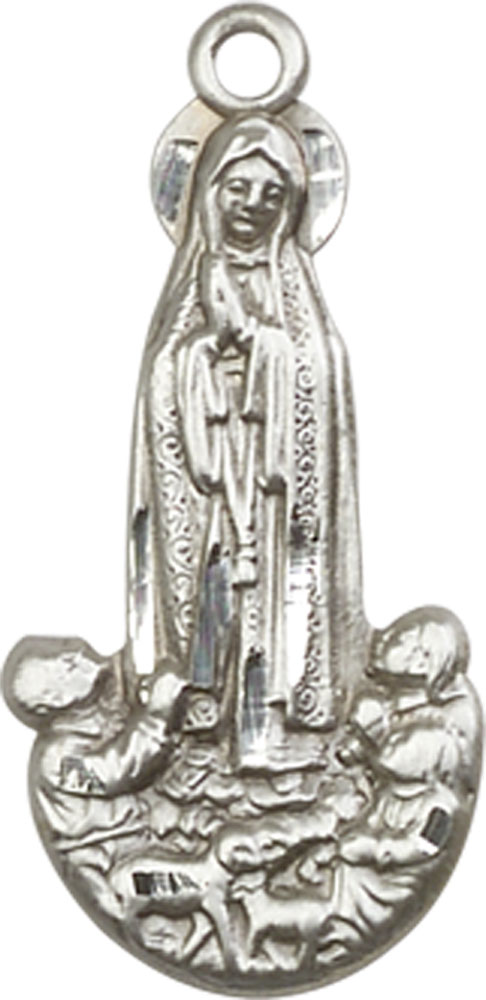 Sterling Silver Our Lady of Fatima Medal
