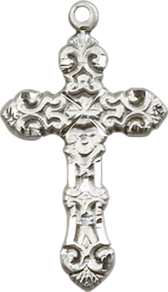 Sterling Silver Cross Medal