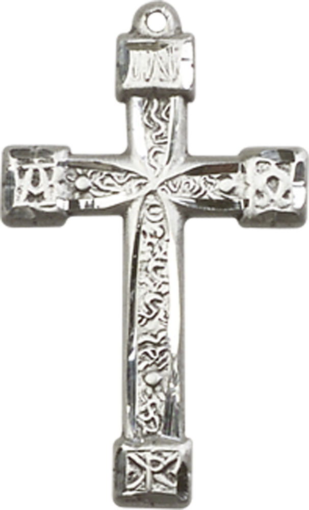 Sterling Silver Cross Medal