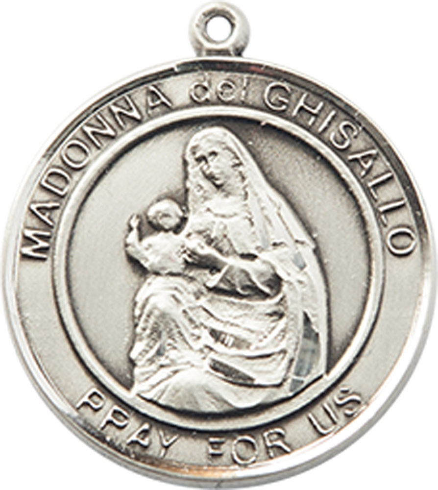 Sterling Silver Madonna del Ghisallo Medal